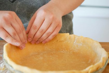 Baking pie crust