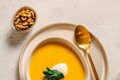 Pumpkin cream-soup
